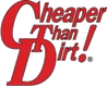 Cheaper Than Dirt logo