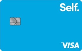 The secured Self Visa Credit Card