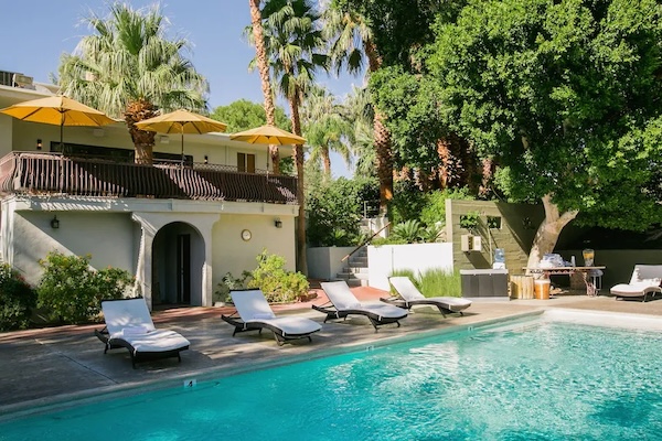 Two Bunch Palms